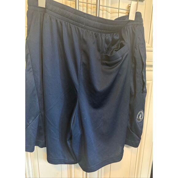 Nike Men's Dri-Fit Drawstring NBA Minnesota Timberwolves Shorts Navy XL - Picture 1 of 5